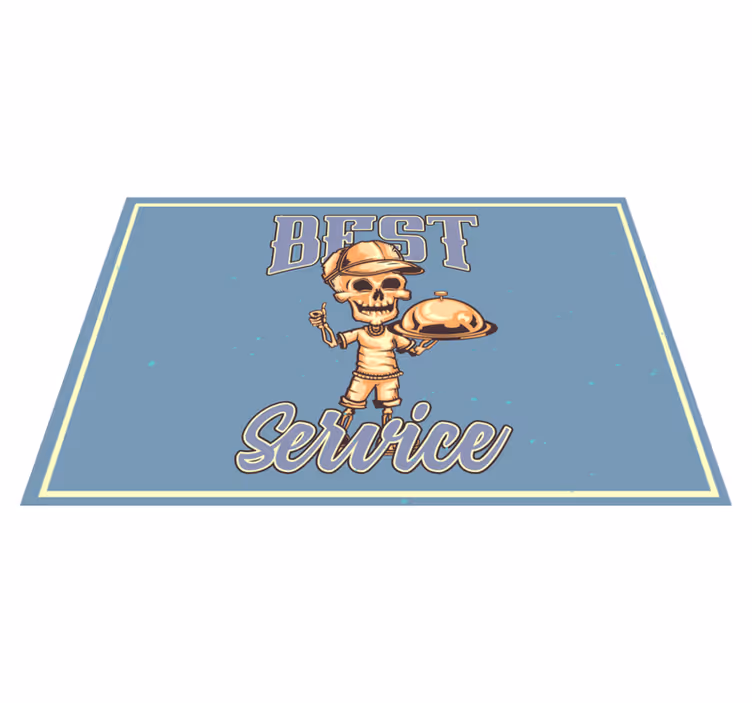 Set de table original serveur squelette - TenStickers