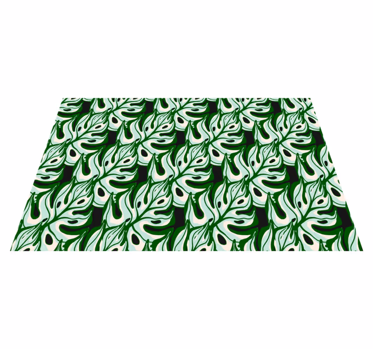 Set de table original motif feuillage luxuriant - TenStickers