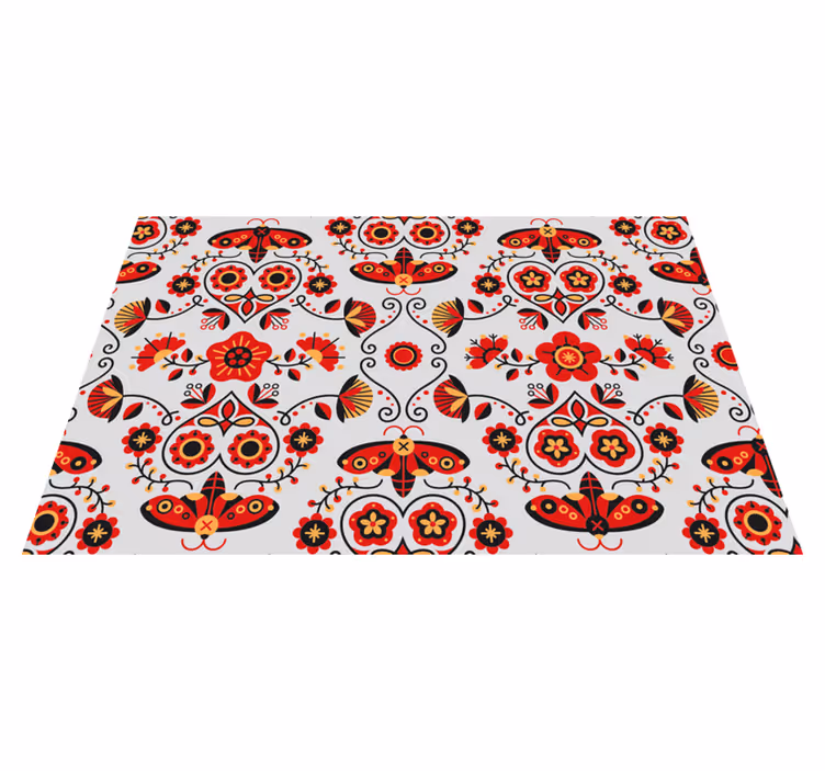 Set de table original composition florale vivante - TenStickers