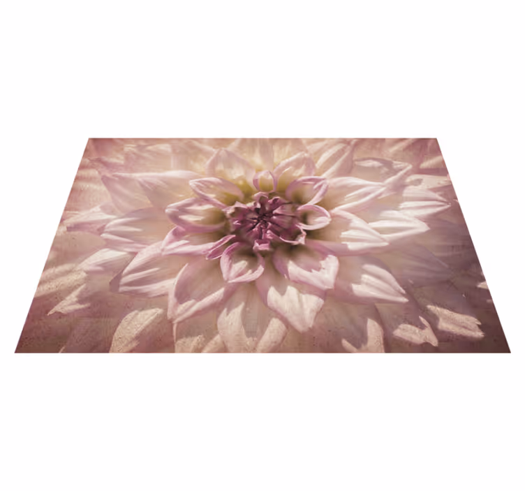 Set de table original fleurs délicates élégantes - TenStickers