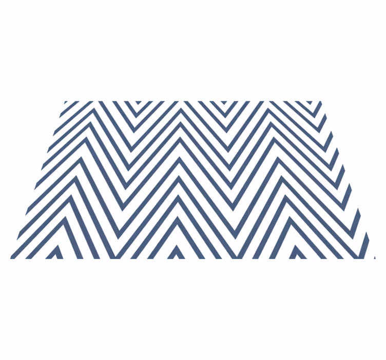 Set de table moderne motif chevrons élégant - TenStickers