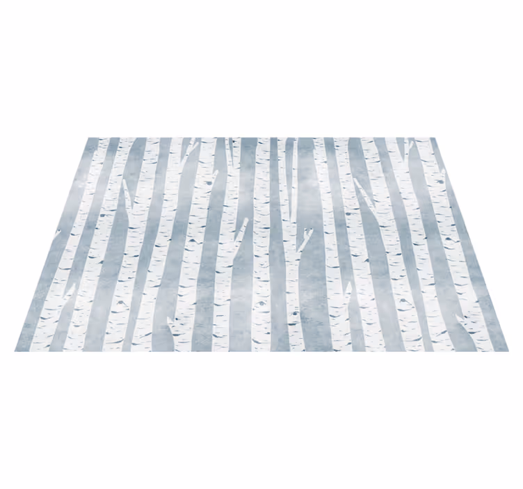 Set de table original Style nordique bouleau - TenStickers