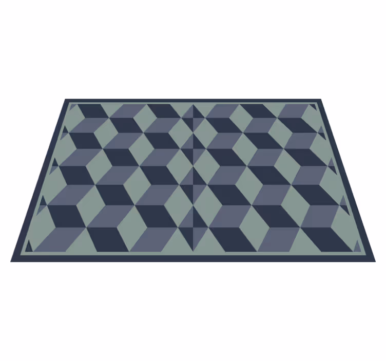 Set de table noël carreaux style géométrique - TenStickers