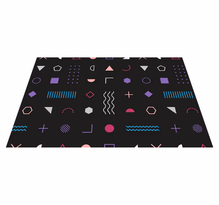 Set de table moderne motif géométrique - TenStickers