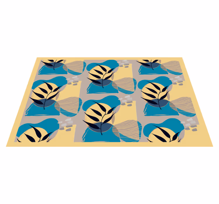 Set de table moderne motifs de feuilles élégants - TenStickers