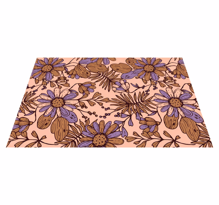 Set de table original inspiré des fleurs - TenStickers