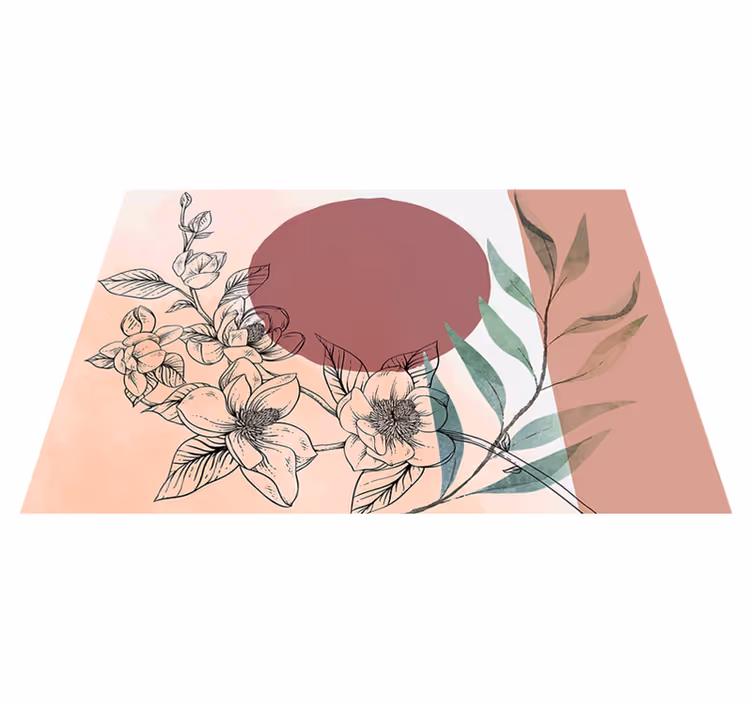 Set de table design elegant Tons roses style glamour - TenStickers