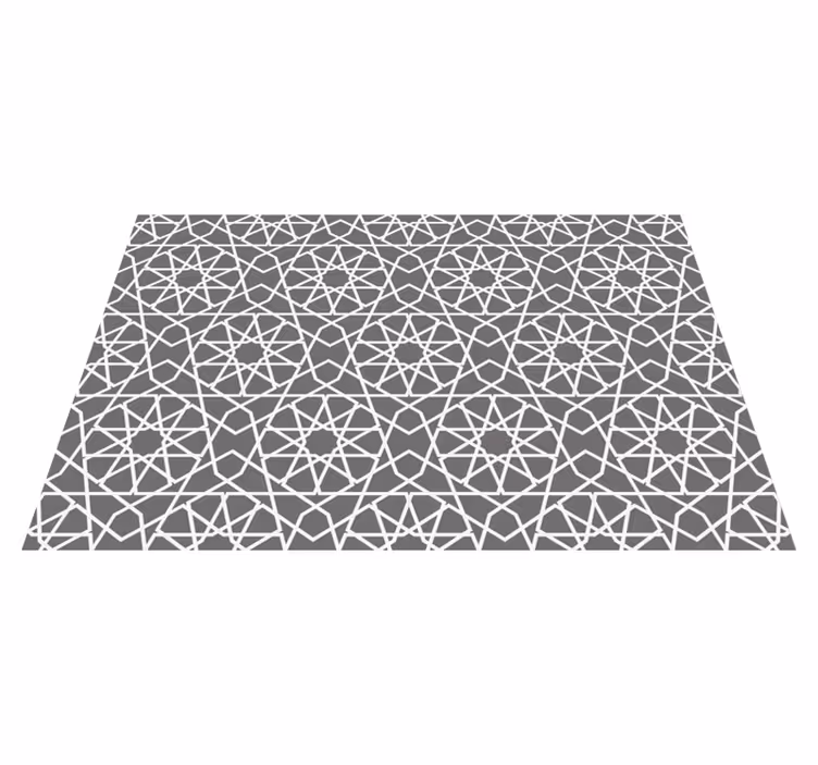 Set de table original Style arabe gris - TenStickers