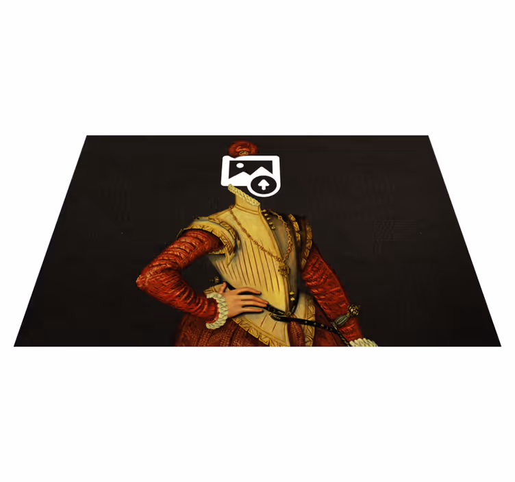 Set de table design elegant Chien aristocrate - TenStickers