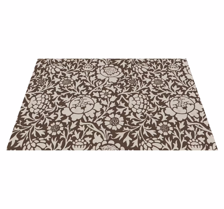 Set de table rectangulaire Imprimé fleuri vintage - TenStickers