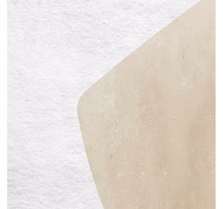 Tapisserie beige tableau minimaliste - TenStickers