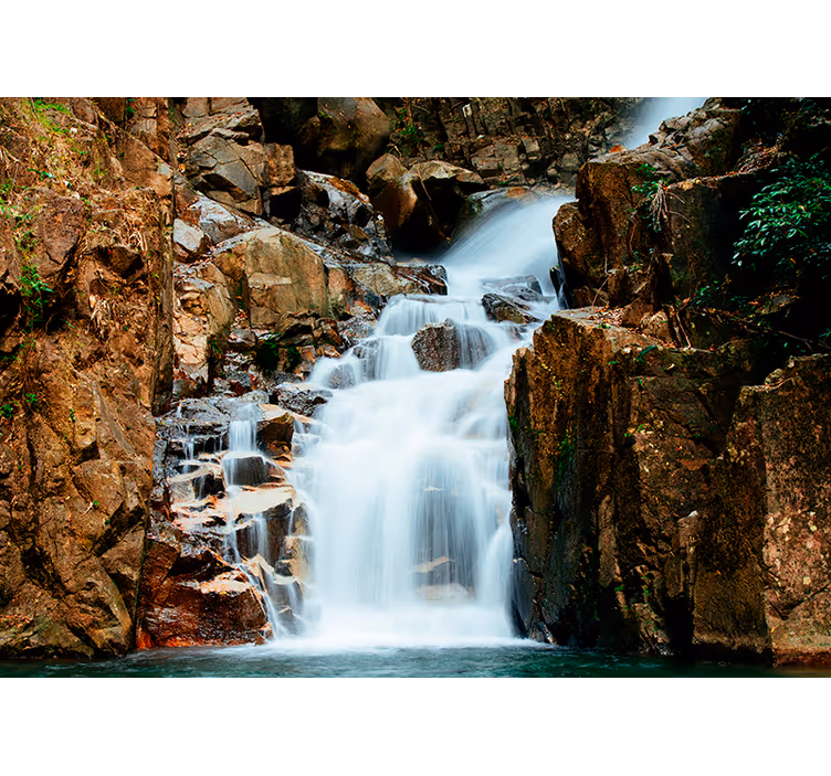 Tapisserie cascade cascade en cascade - TenStickers