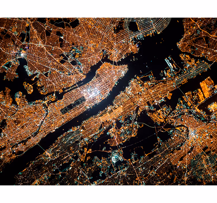Papier peint new york manhattan - TenStickers
