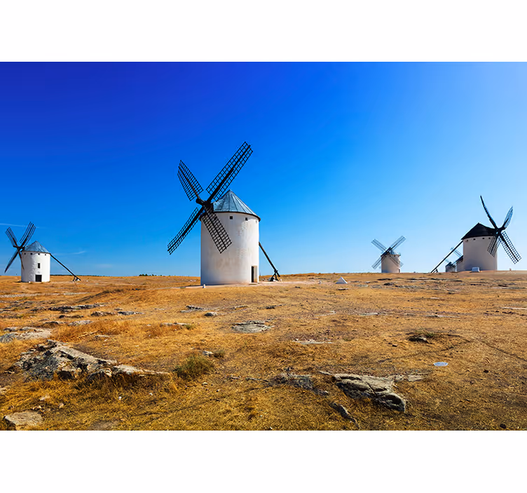 Papier peint zone rurale espagne - TenStickers