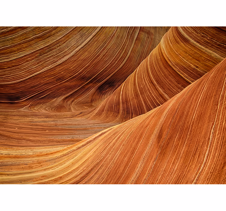 Tapisserie paysage marées ondulantes de la terre - TenStickers