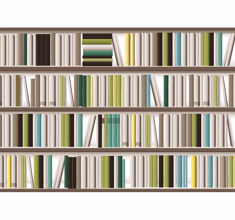 Tapisserie textures et motifs arrangement de livres élégant - TenStickers