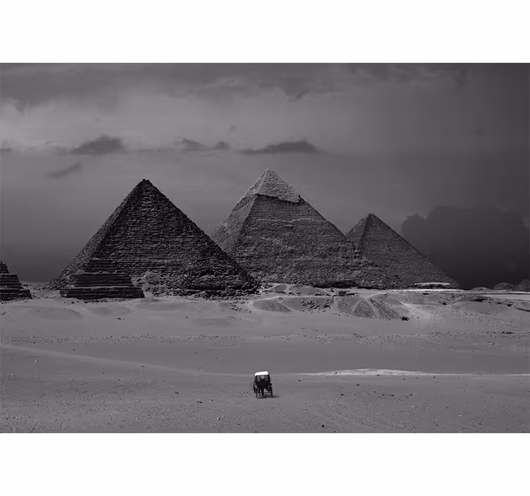 Tapisserie villes et pays pyramides de gizeh - TenStickers
