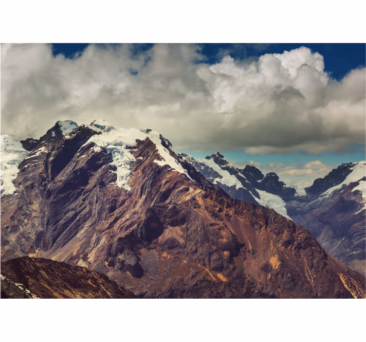 Papier peint mural montagne Paysage des andes - TenStickers