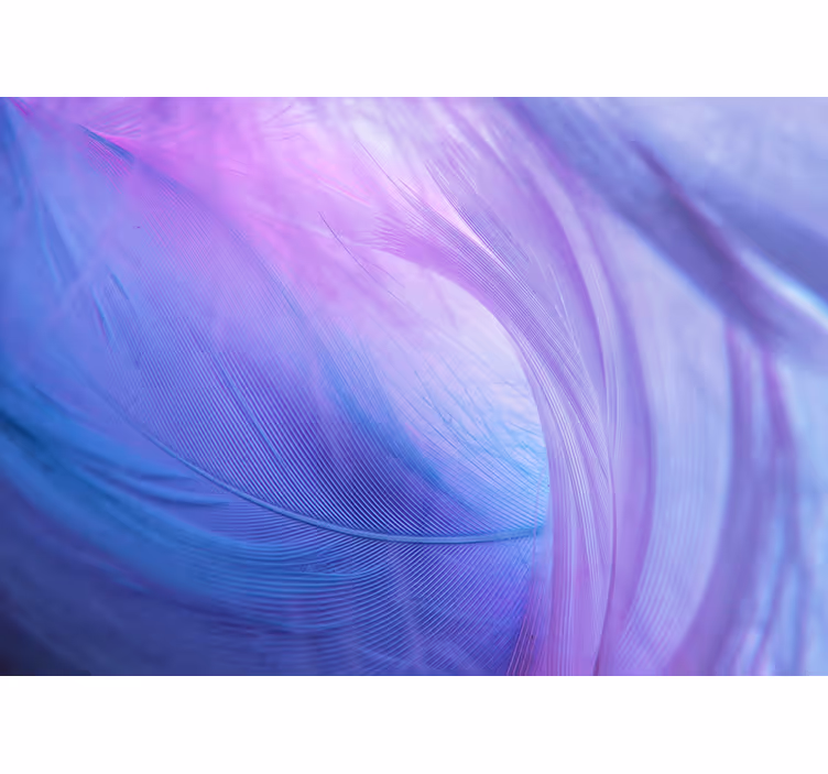 Tapisserie abstraite vagues de couleurs douces - TenStickers