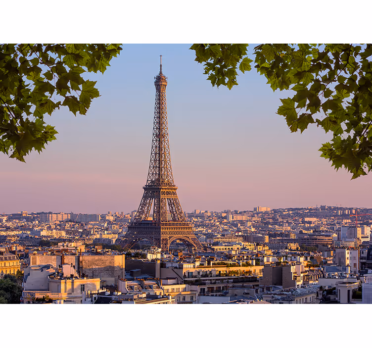 Papier peint paris Tour eiffel - TenStickers
