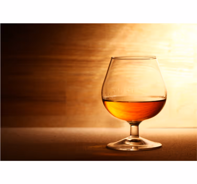 Tapisserie véhicule verre de liqueur - TenStickers