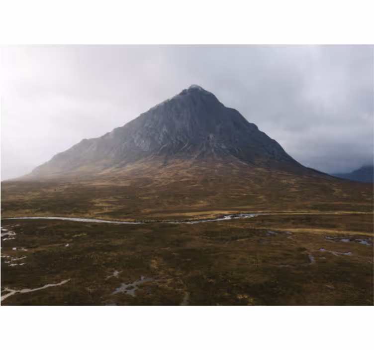Tapisserie montagne pic majestueux - TenStickers