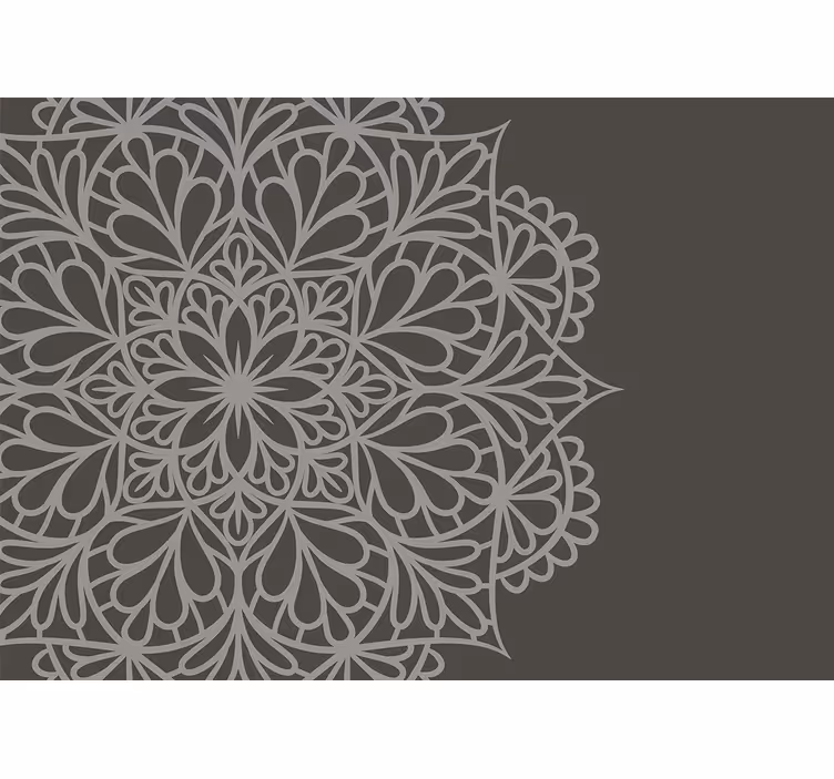 Tapisserie mandala motif mandala élégant - TenStickers