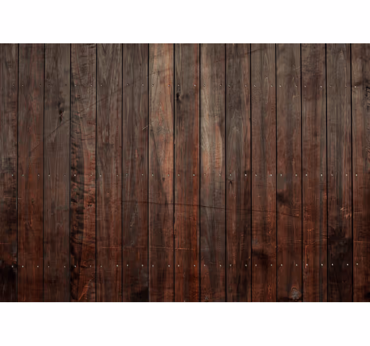Papier peint bois Planches brunes avec texture - TenStickers