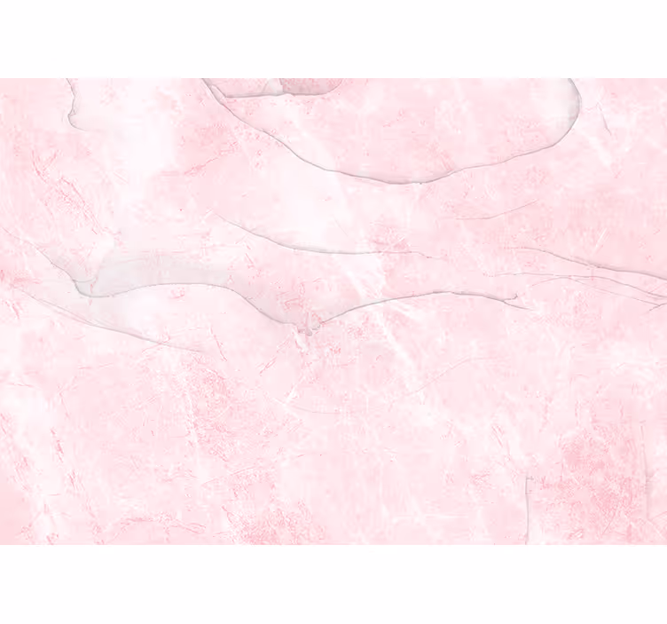 Papier peint tourbillons fond blanc rose pastel - TenStickers