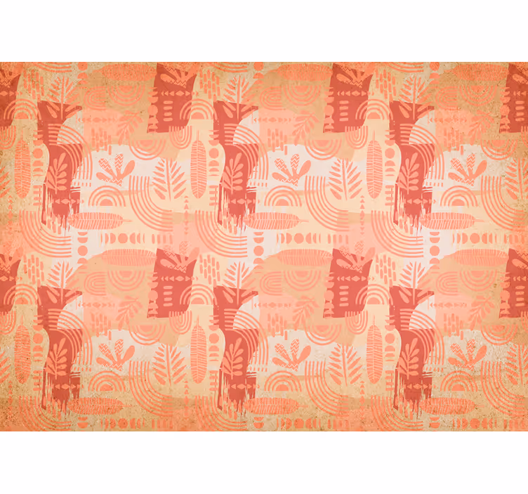 Tapisserie textures et motifs motif géométrique - TenStickers