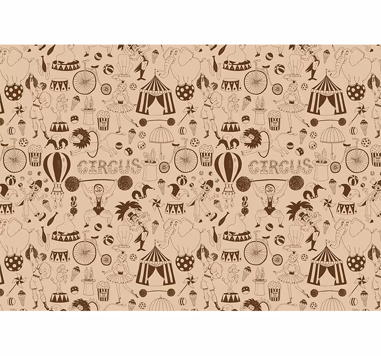 Tapisserie personnalisée art de la performance circus - TenStickers