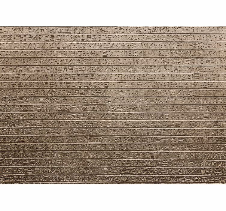 Tapisserie art texture de script ancien - TenStickers