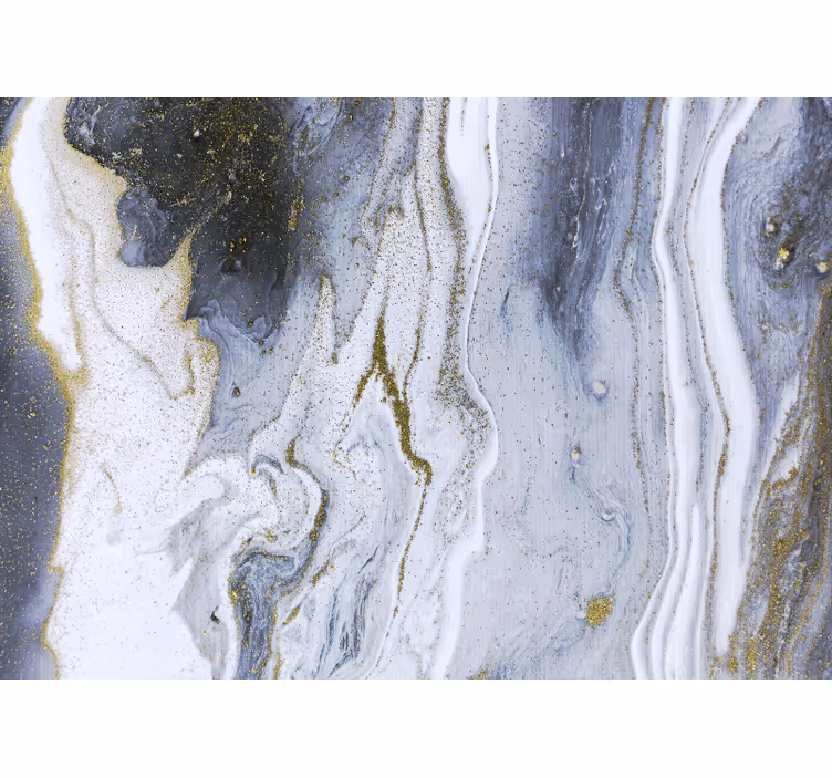 Tapisserie textures et motifs tourbillons marbrés élégants - TenStickers