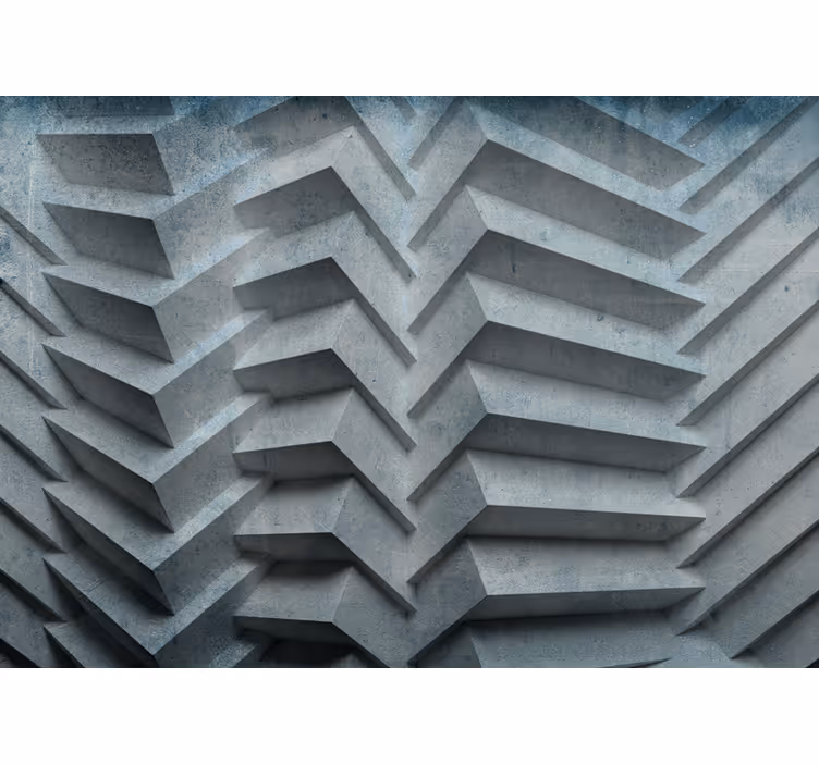 Tapisserie textures et motifs motifs géométriques - TenStickers