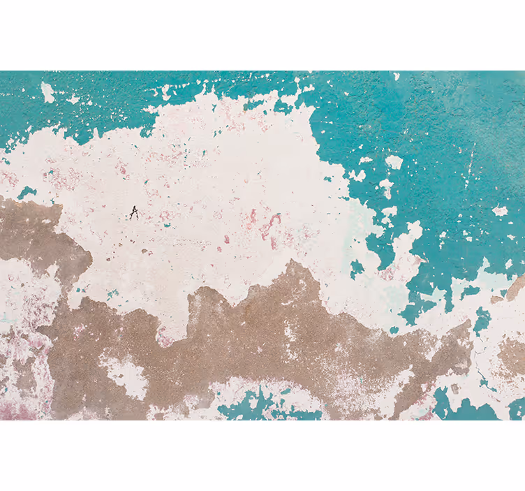 Tapisserie murale textures et motifs mur pelé grunge - TenStickers