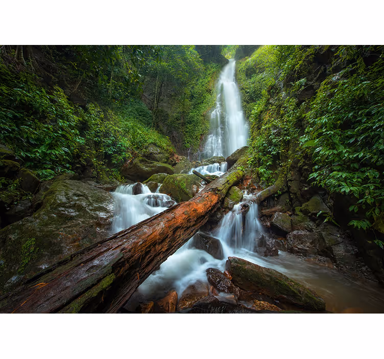 Tapisserie cascade cascade sereine - TenStickers
