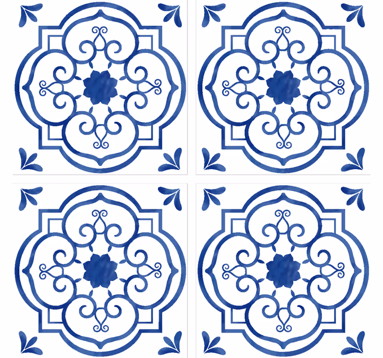 Dessous de verre classique à carreaux - TenStickers