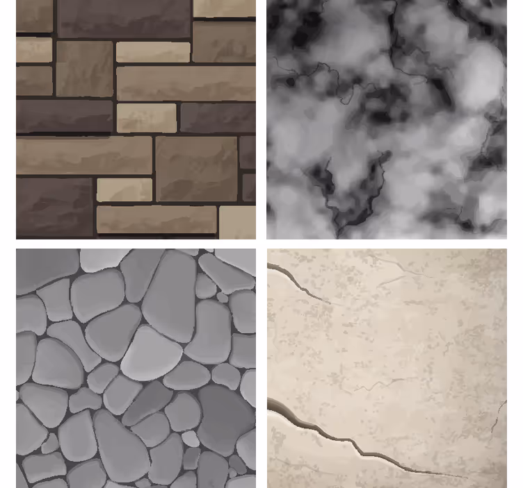 dessous de verre motif Textures réalistes - TenStickers