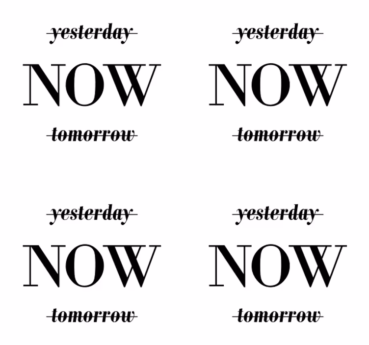 Dessous de verre citation phrase inspirée typographique - TenStickers