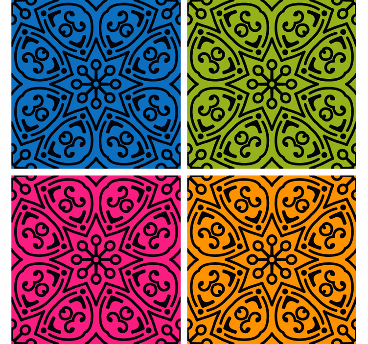 Dessous de verre bière motifs audacieux - TenStickers