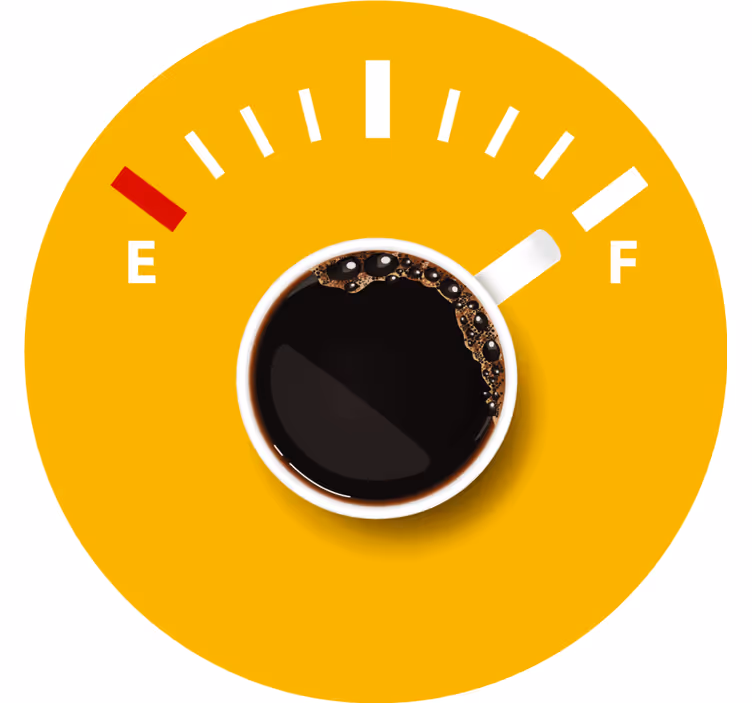 Dessous de verre personnalisable indicateur de café - TenStickers