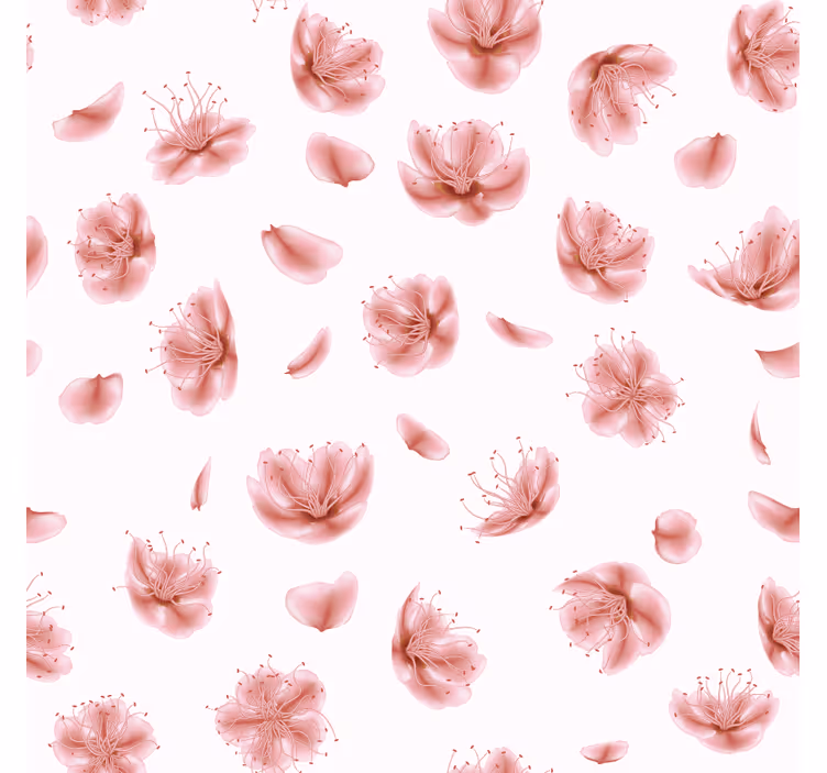 Dessous de verre moderne motif floral épanoui - TenStickers