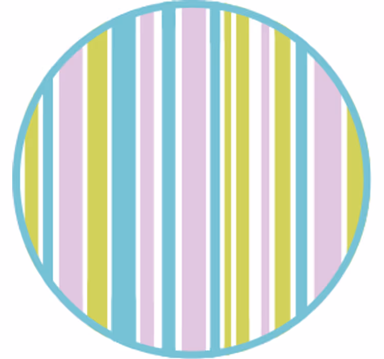 Dessous de verre moderne Beau design rayé - TenStickers