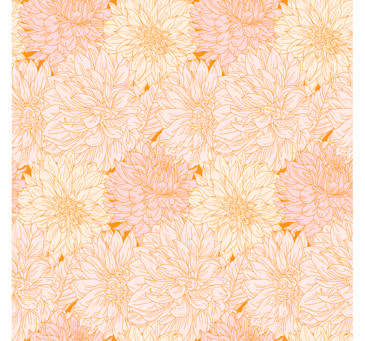 Dessous de verre arrangement motif floral - TenStickers