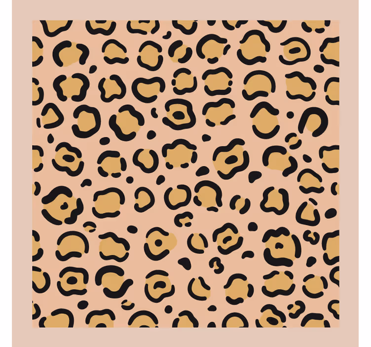Dessous de verre motif léopard - TenStickers