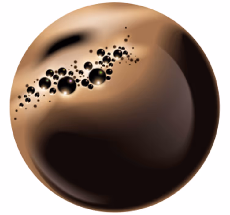 Dessous de verre café - TenStickers