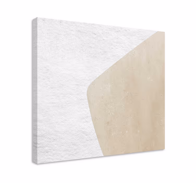 Tableau beige style minimaliste - TenStickers