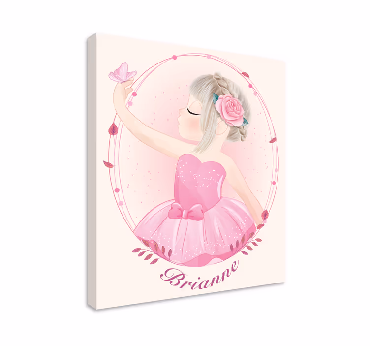 Tableau danseuse montrent le théâtre avec nom - TenStickers