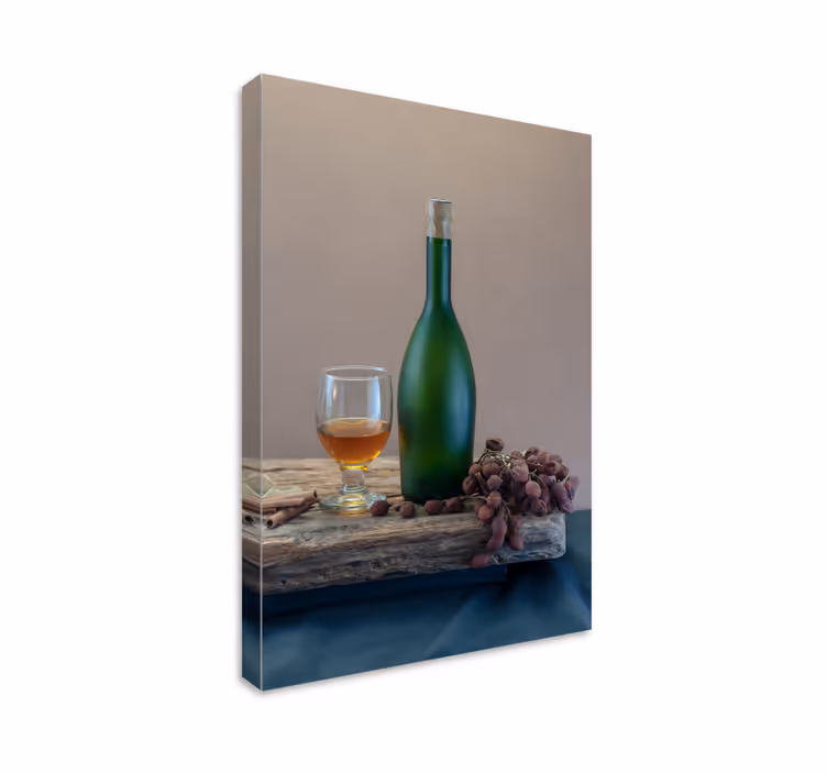 Tableau bar mise en scène élégante des boissons - TenStickers