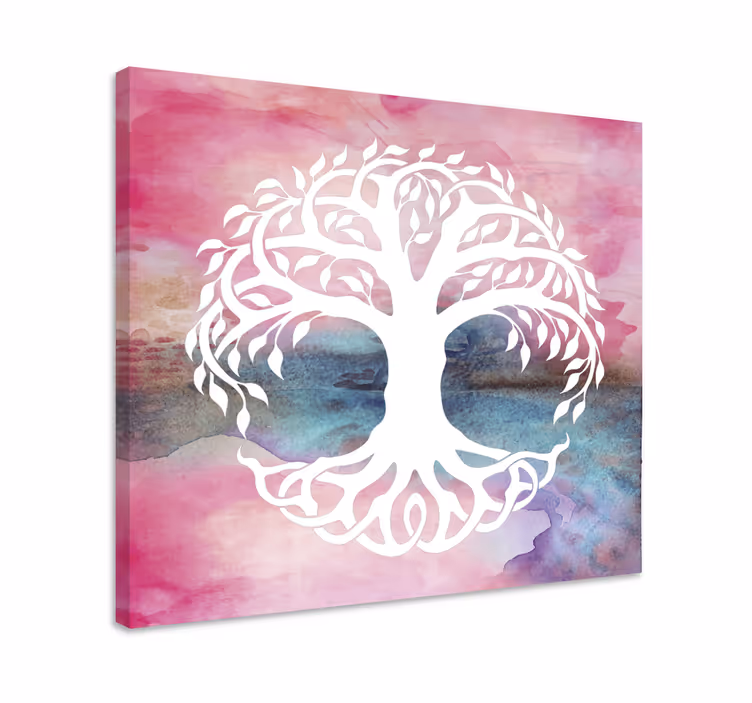 Tableau arbres essence des arbres de vie - TenStickers